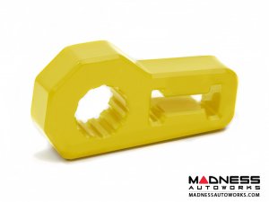 Jeep Wrangler JL Jack Handle Isolator - Yellow Jeep Wrangler JL Jack Handle Isolator - Yellow